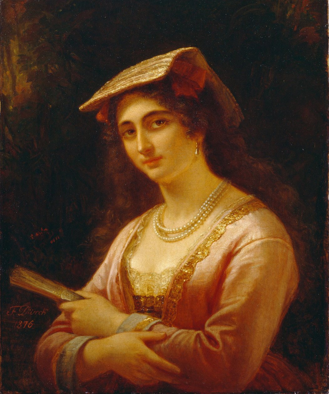 Neapolitańska kobieta autorstwa Friedrich Dürck