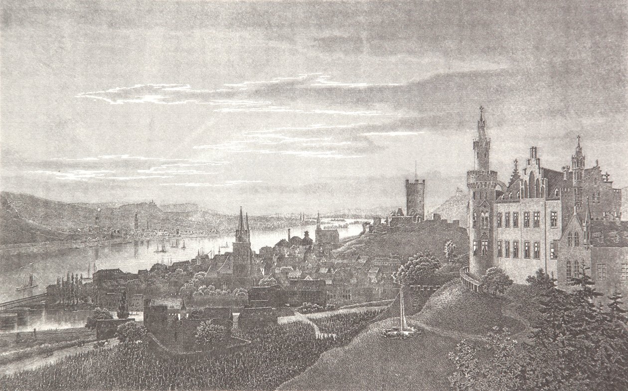 Bingen autorstwa Pierre Joseph Redouté