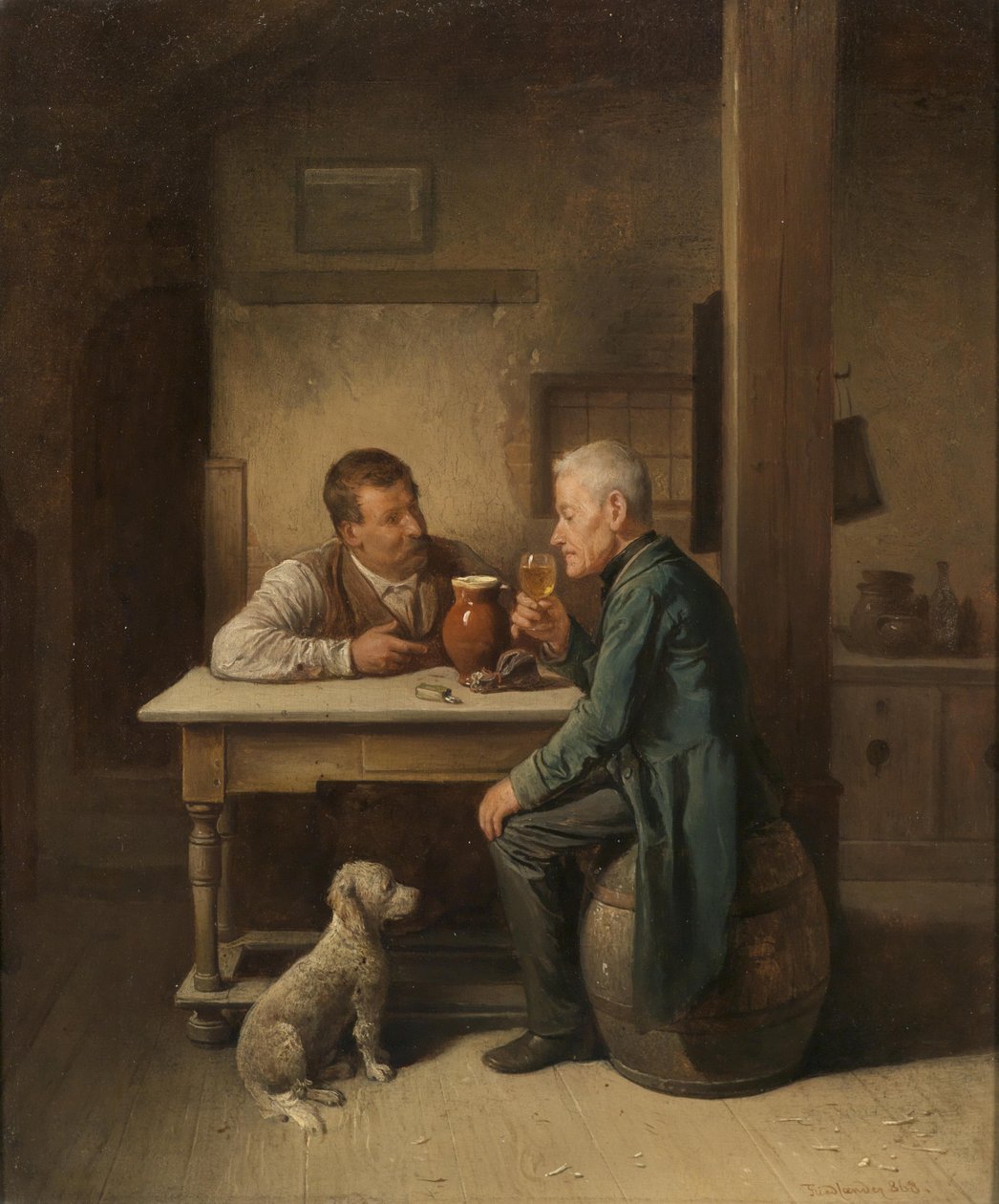 Lojalny towarzysz autorstwa Friedrich Friedlander