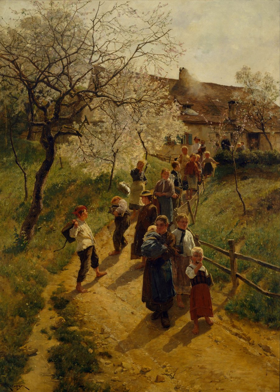 Wiosenny dzień autorstwa Friedrich Kallmorgen