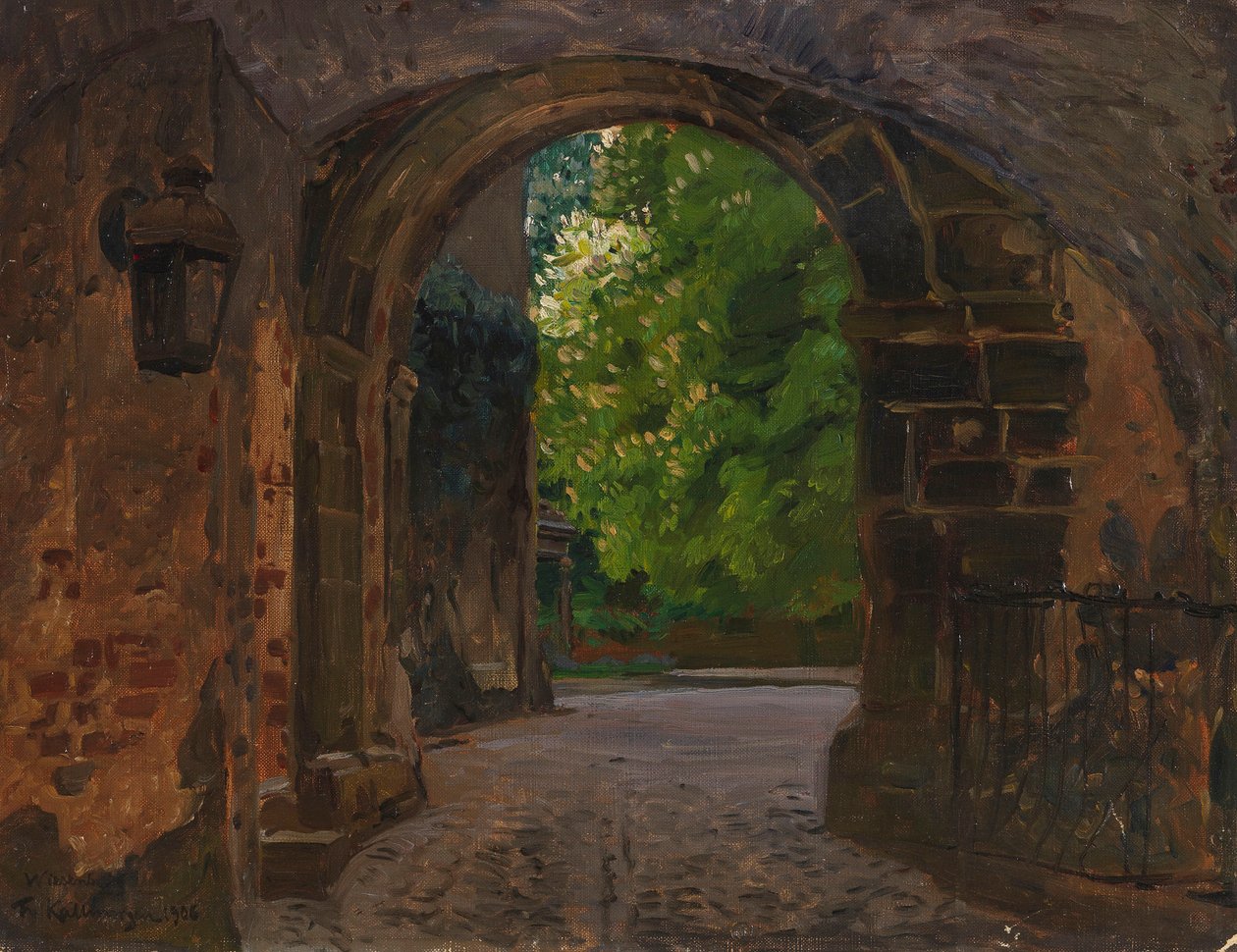 Burgtor autorstwa Friedrich Kallmorgen