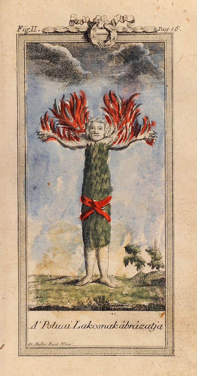 Ilustracja w Ludvig Holberg – Podróż Nielsa Klima do światowego podziemia autorstwa Friedrich Müller