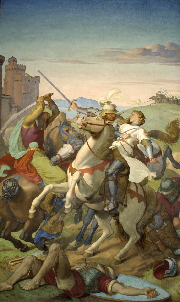Odoardo i Gildippe autorstwa Friedrich Overbeck