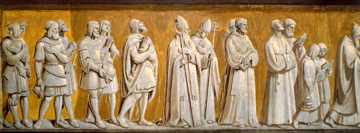 Procesja pokutna autorstwa Friedrich Overbeck