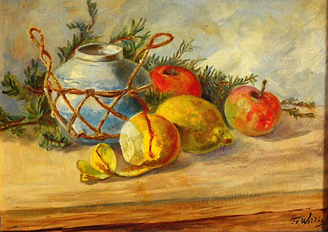 Martwa natura autorstwa Friedrich Weidig