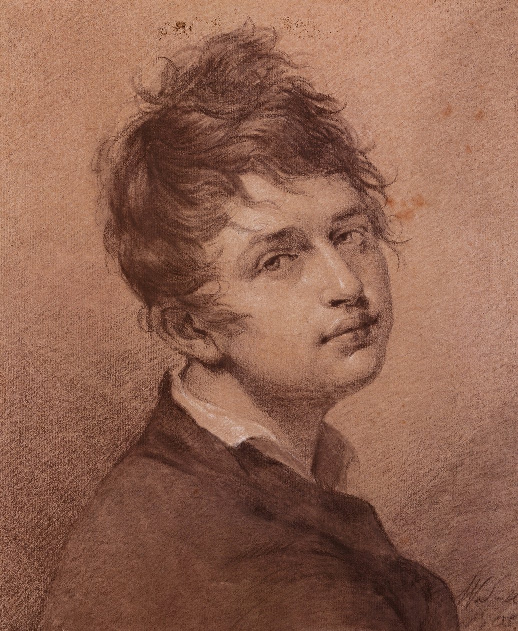 Autoportret, 1805 autorstwa Friedrich Wilhelm von Schadow