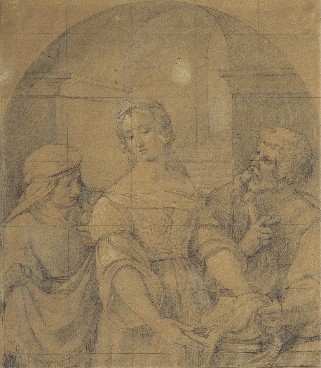 Córka Herodiady autorstwa Friedrich Wilhelm von Schadow