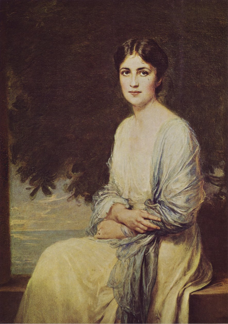 Bertha Krupp, von Kaulbach autorstwa Friedrich August von Kaulbach