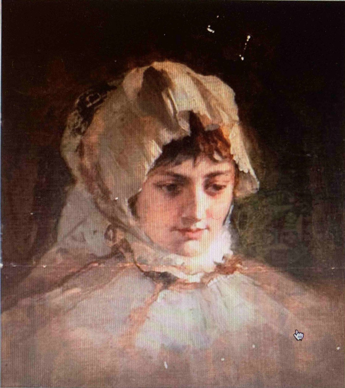 FriedrichAugustvonKaulbach MalerinMarieWeber przycięte autorstwa Friedrich August von Kaulbach