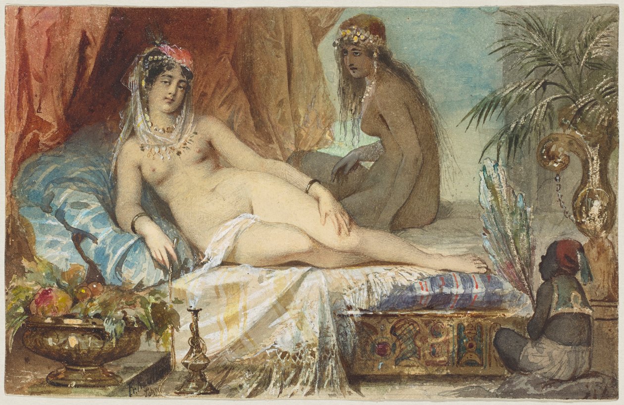 Odaliski autorstwa Friedrich August von Kaulbach