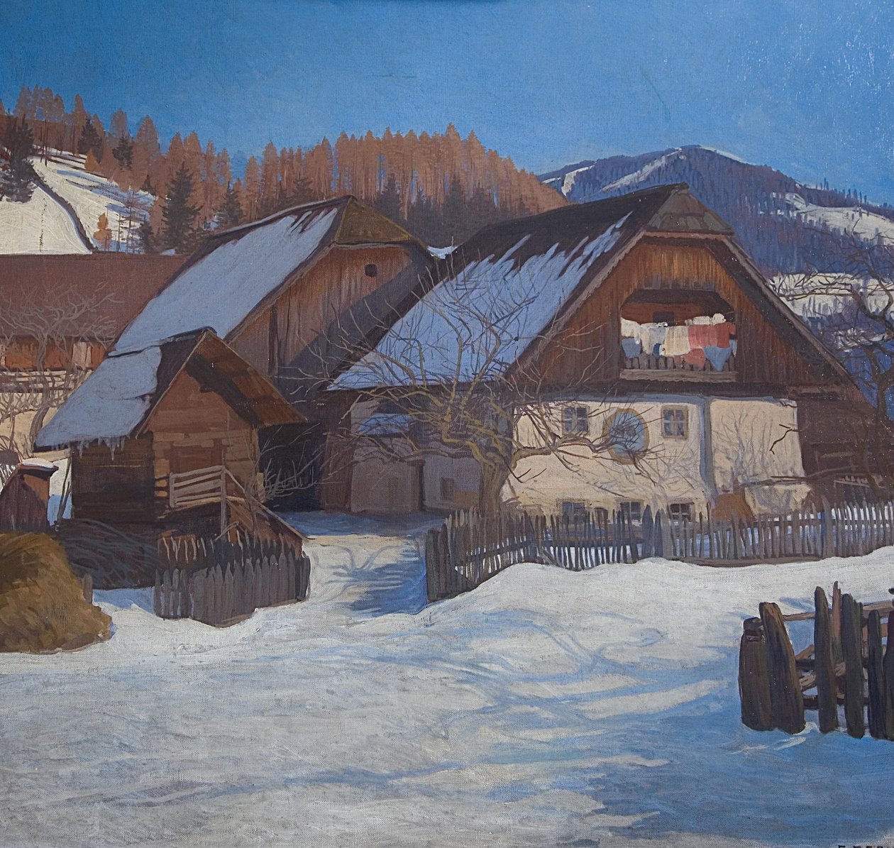 Dom wiejski autorstwa Friedrich Beck