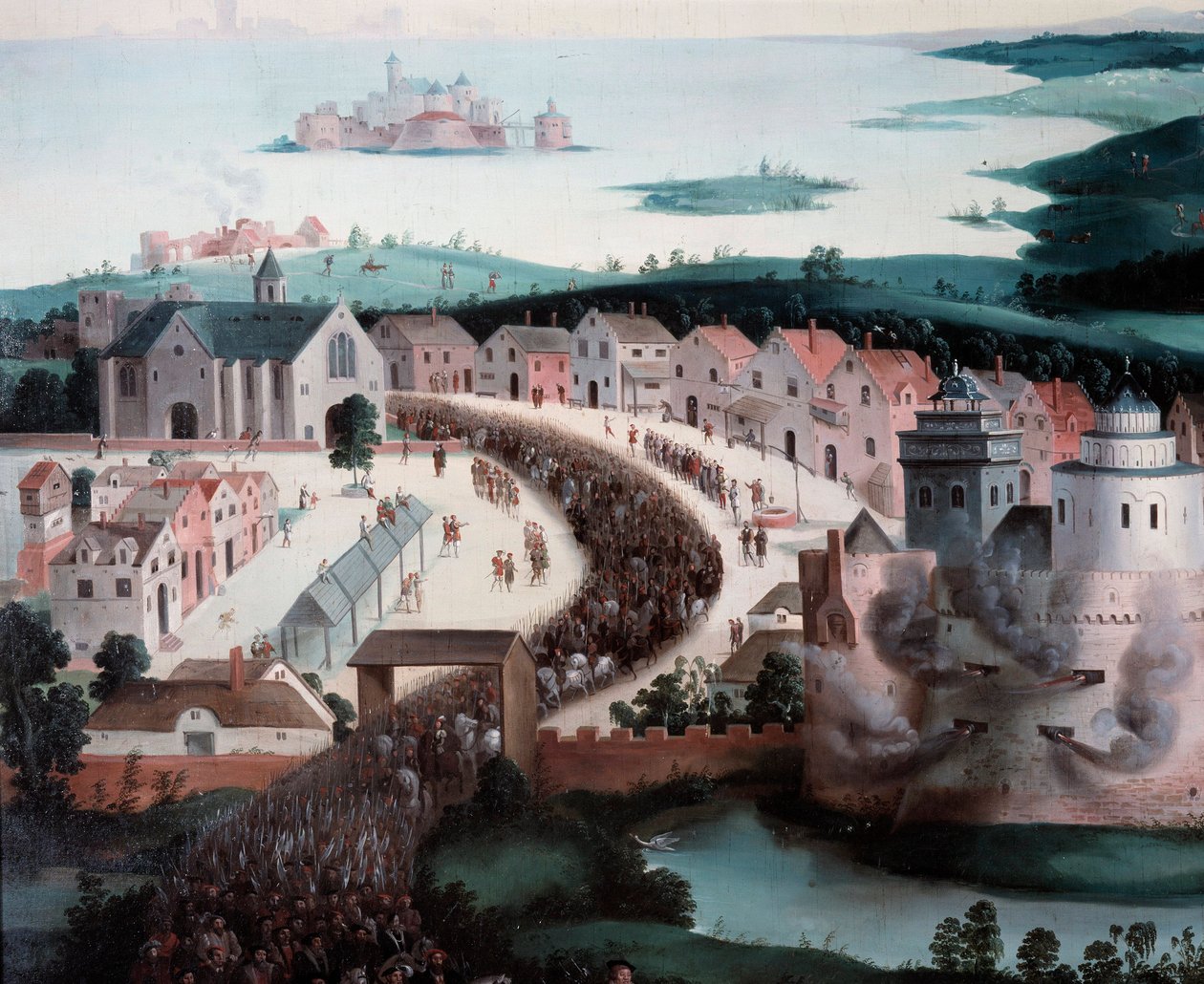Wywiad z Francois I i Henrykiem VIII na camp du cloth d