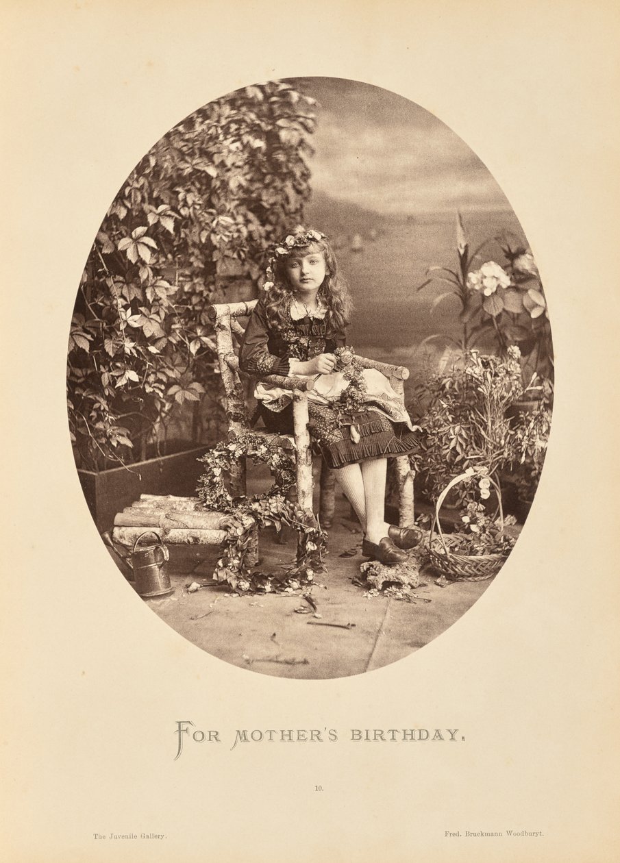 Na urodziny matki autorstwa Friedrich Bruckmann