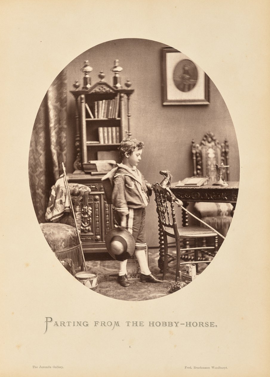 Rozstanie z koniem hobbystycznym autorstwa Friedrich Bruckmann