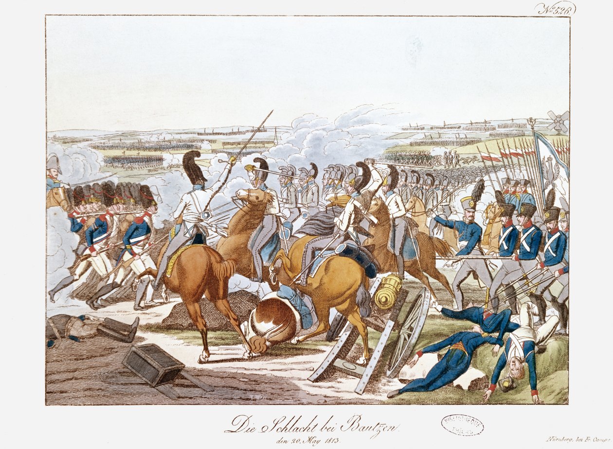 Bitwa pod Budziszynem, 20 maja 1813 r. autorstwa Friedrich Campe