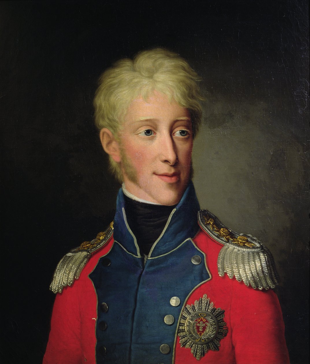 Fryderyk VI z Danii, c.1810 (olej na pokładzie) autorstwa Friedrich Carl Groger