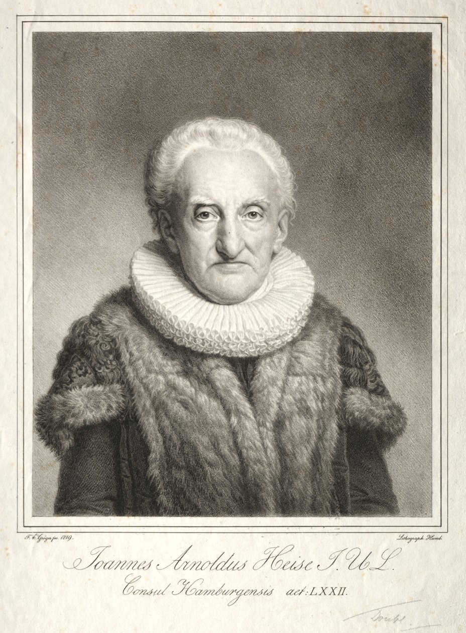 Johann Arnold Heise autorstwa Friedrich Carl Groger