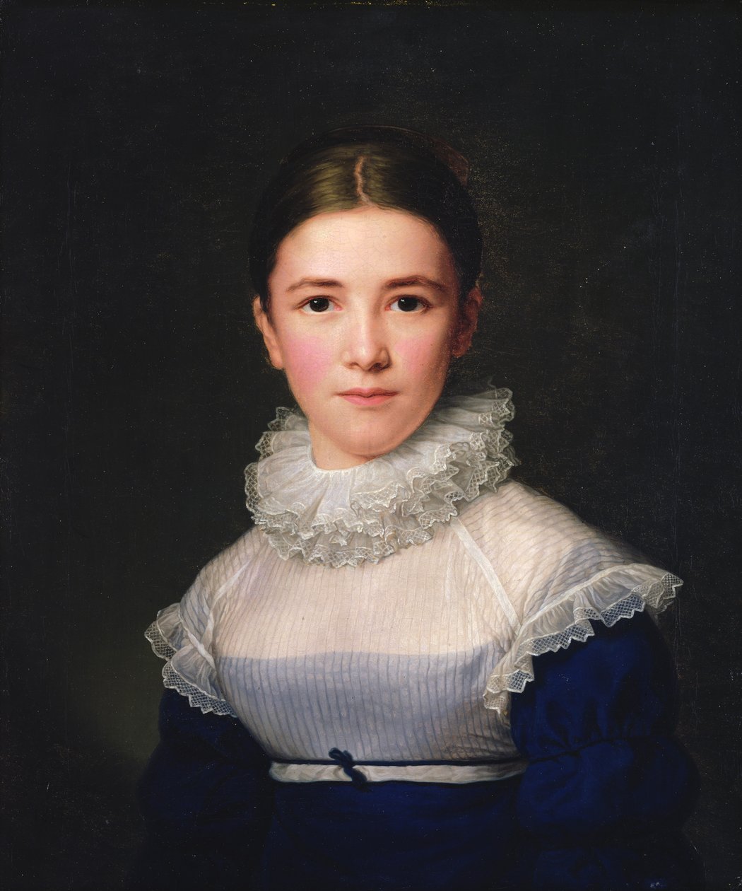 portret Liny Groger, przybranej córki Artysty, 1815 autorstwa Friedrich Carl Groger