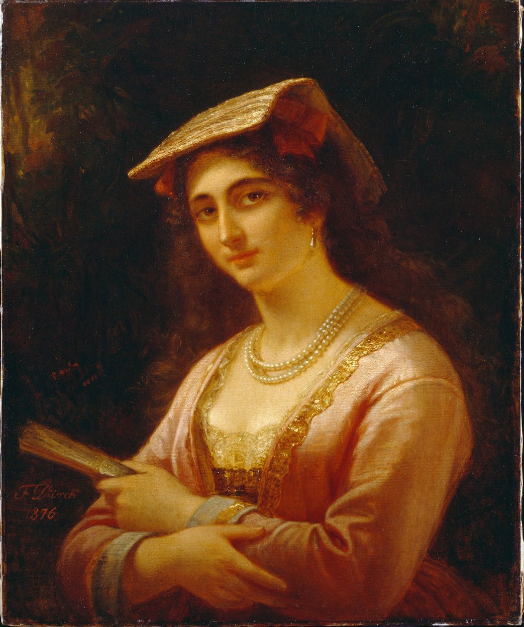Neapolitańska kobieta autorstwa Friedrich Dürck