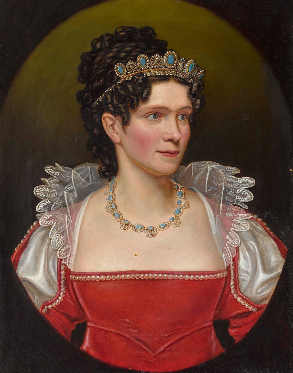Karolina Badeńska 1776-1841, królowa Bawarii. autorstwa Friedrich Dürck