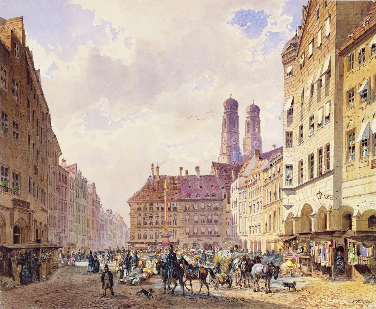 Nieznany obraz autorstwa Friedrich Eibner