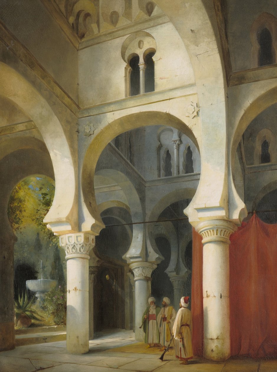 Święty Chrystus Światłości, ehemalige Moschee w Toledo autorstwa Friedrich Gärtner