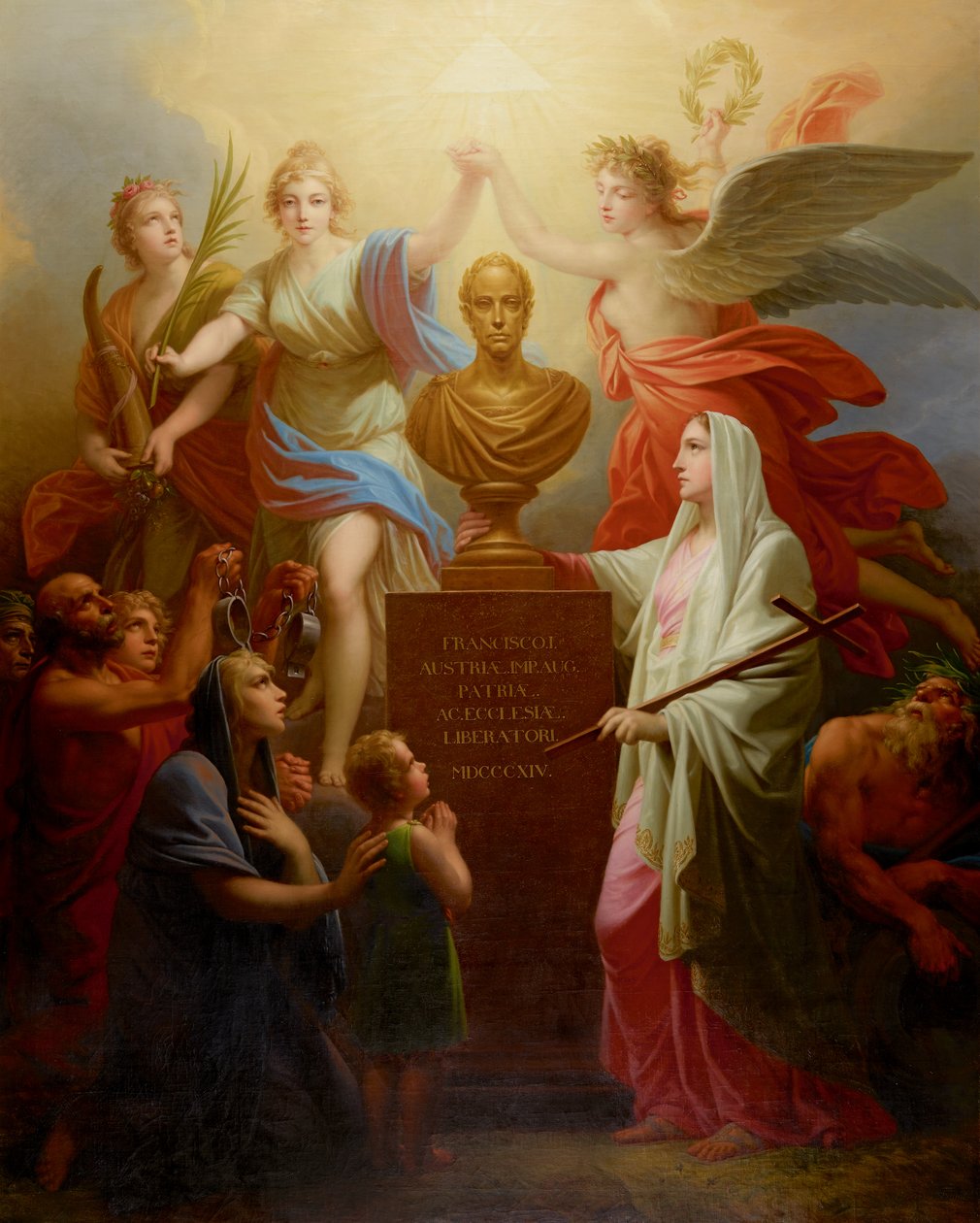 Alegoria błogosławieństw pokoju autorstwa Friedrich Heinrich Fuger