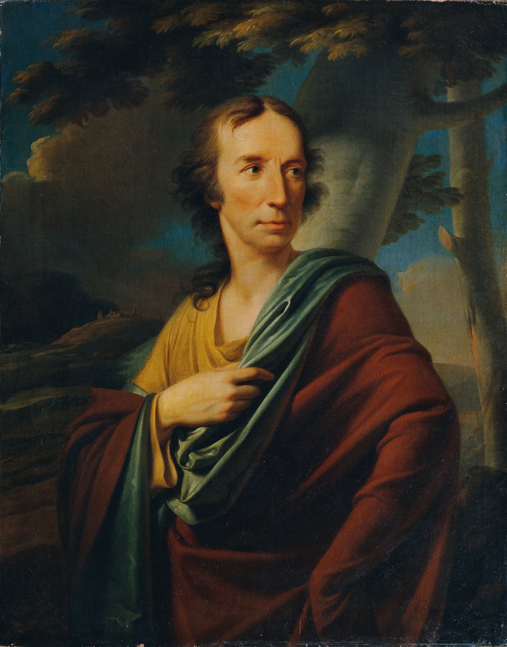 portret dżentelmena autorstwa Friedrich Heinrich Fuger