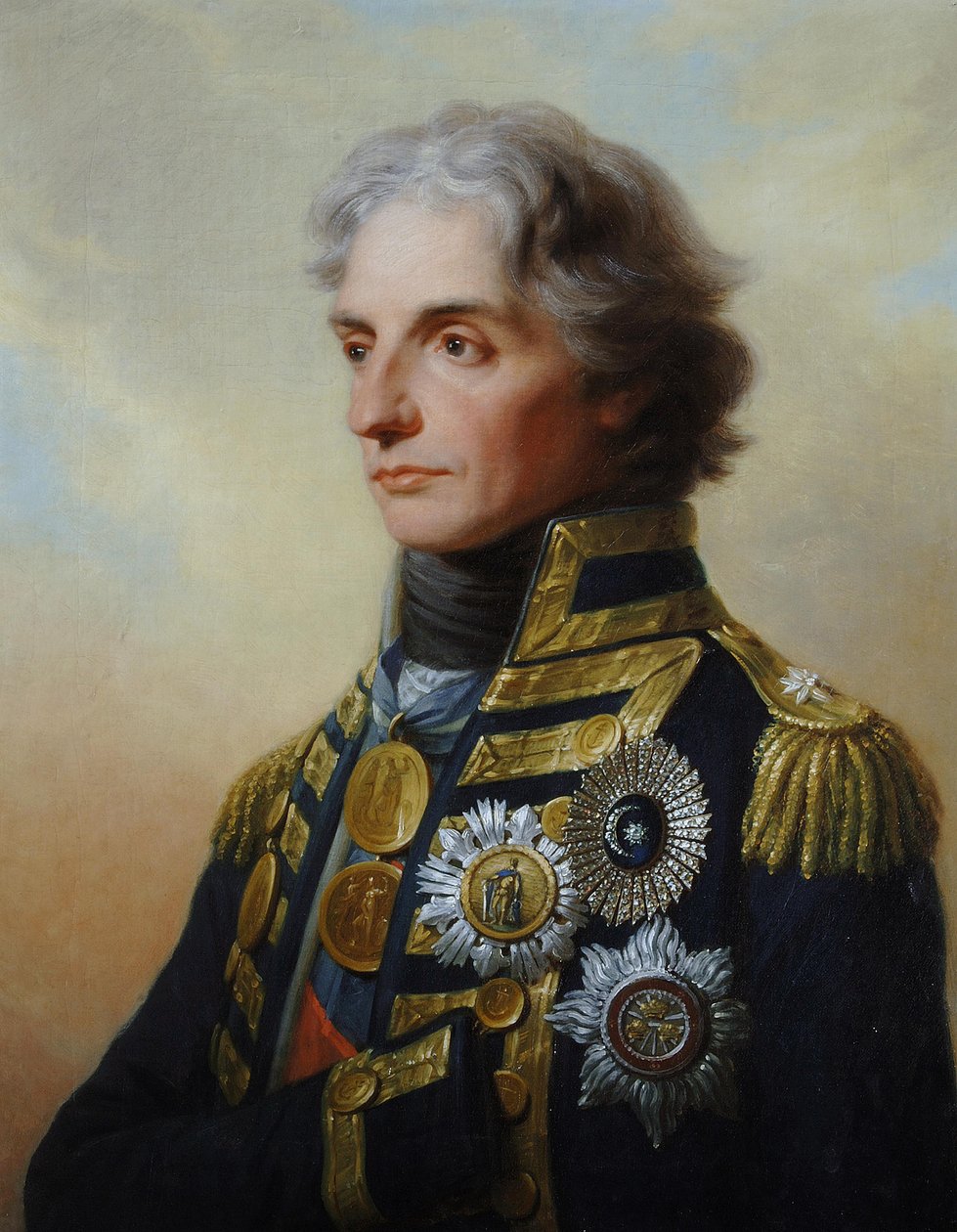 Lord Nelson, 1800 r autorstwa Friedrich Heinrich Fuger