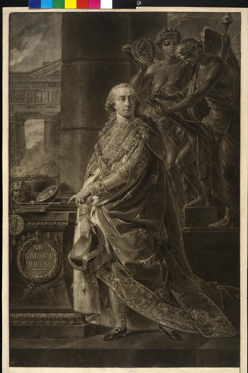 Kogut Marzio Mastrilli autorstwa Friedrich Heinrich Fuger