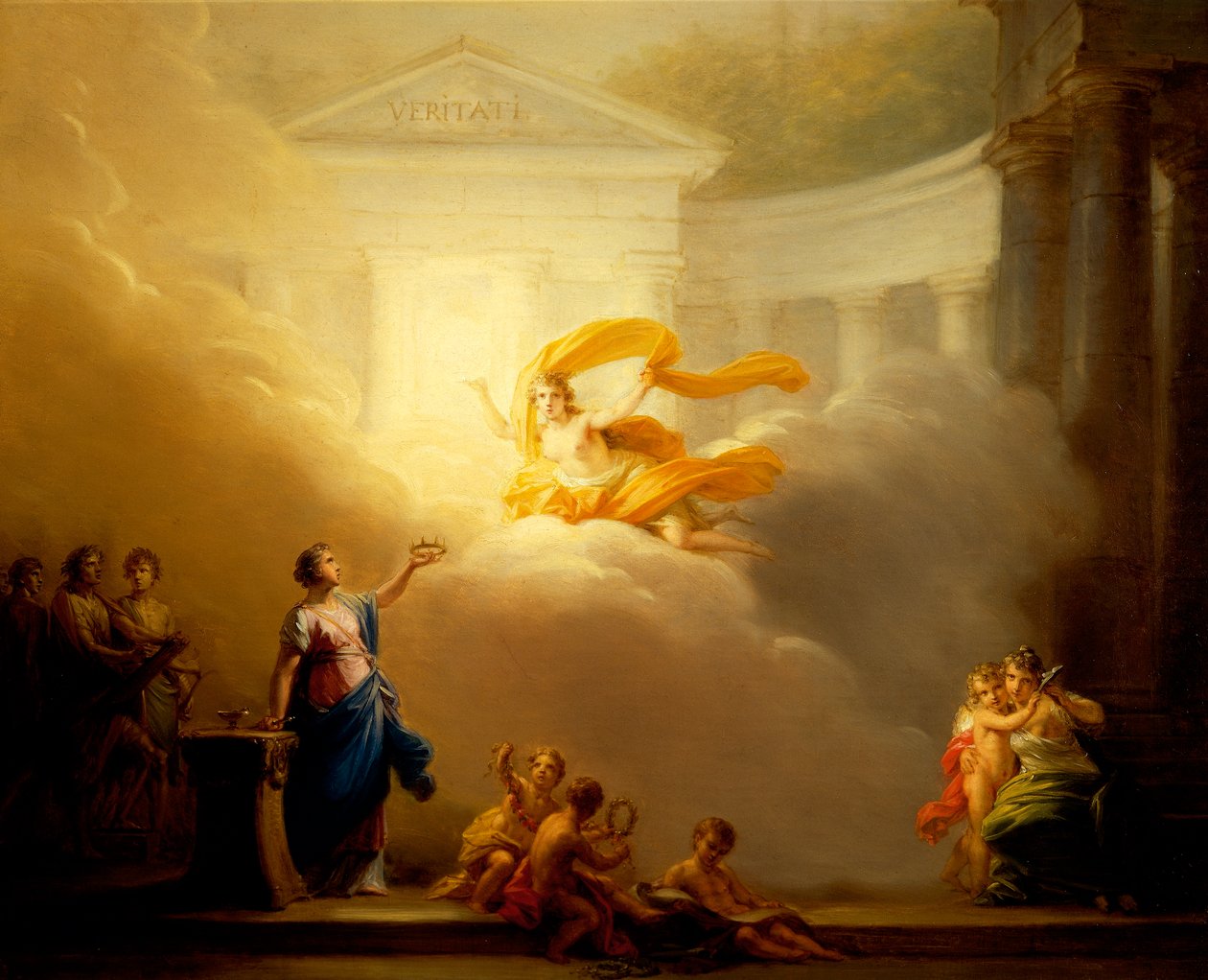 Muzy Tragedii i Komedii, autorstwa Friedricha Heinricha Fugera (1751-1818) autorstwa Friedrich Heinrich Fuger