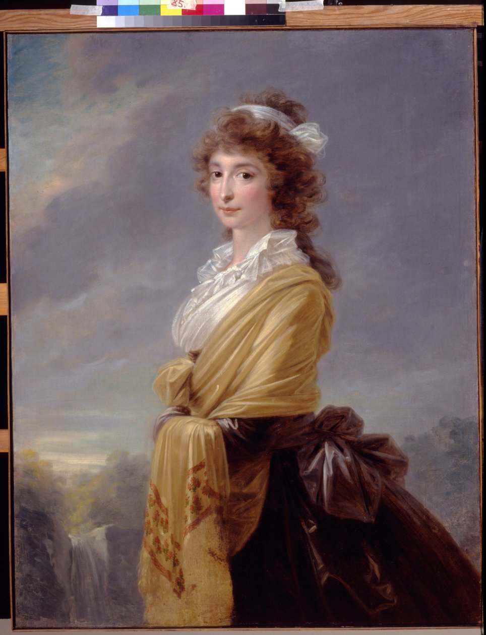 Portret hrabiny Elisabeth von Thun Hohenstein (1764-1806) - Obraz Heinricha Friedricha Fuegera (1751-1818), huile sur toile autorstwa Friedrich Heinrich Fuger