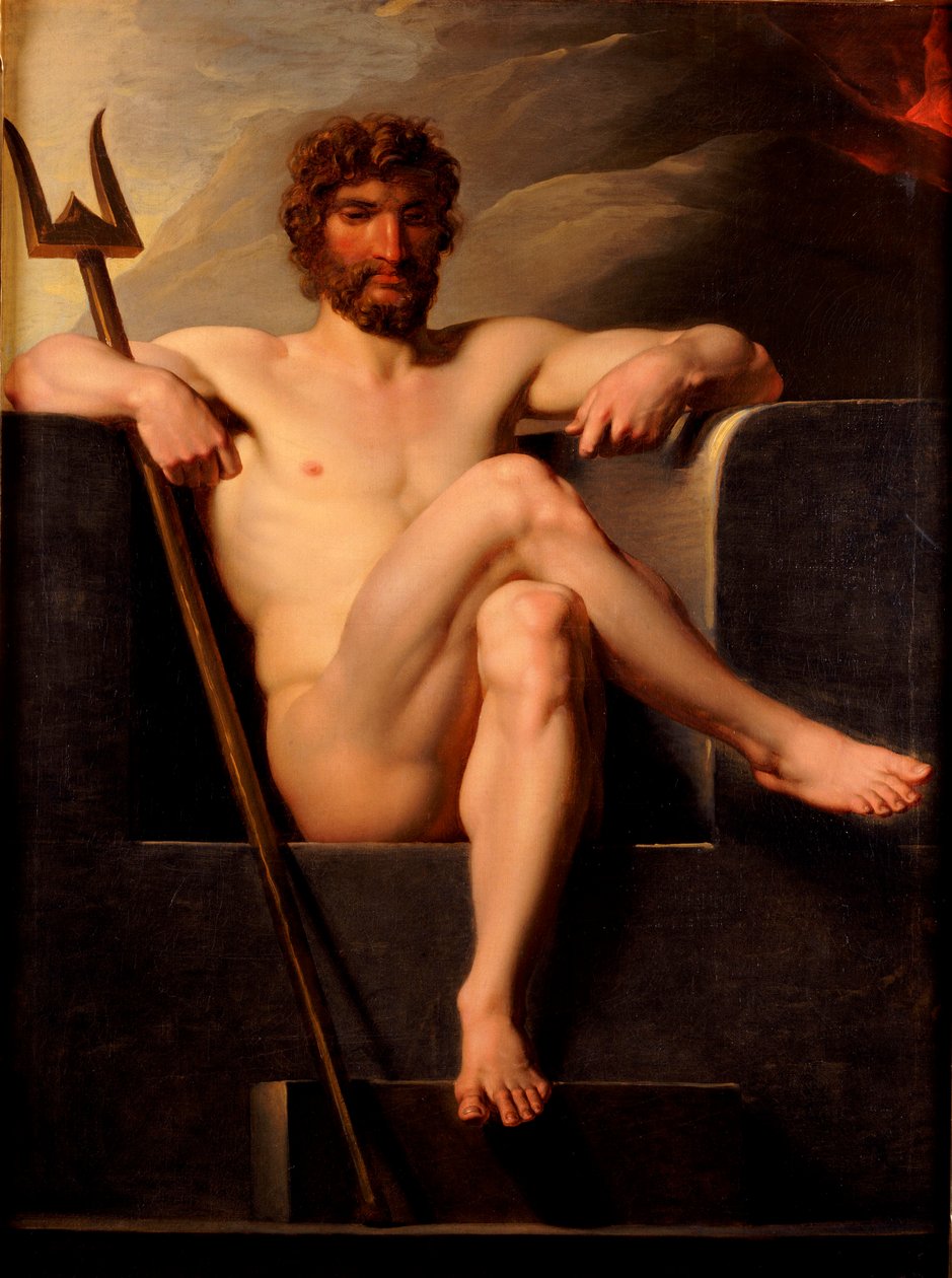 Posejdon na tronie autorstwa Friedrich Heinrich Fuger