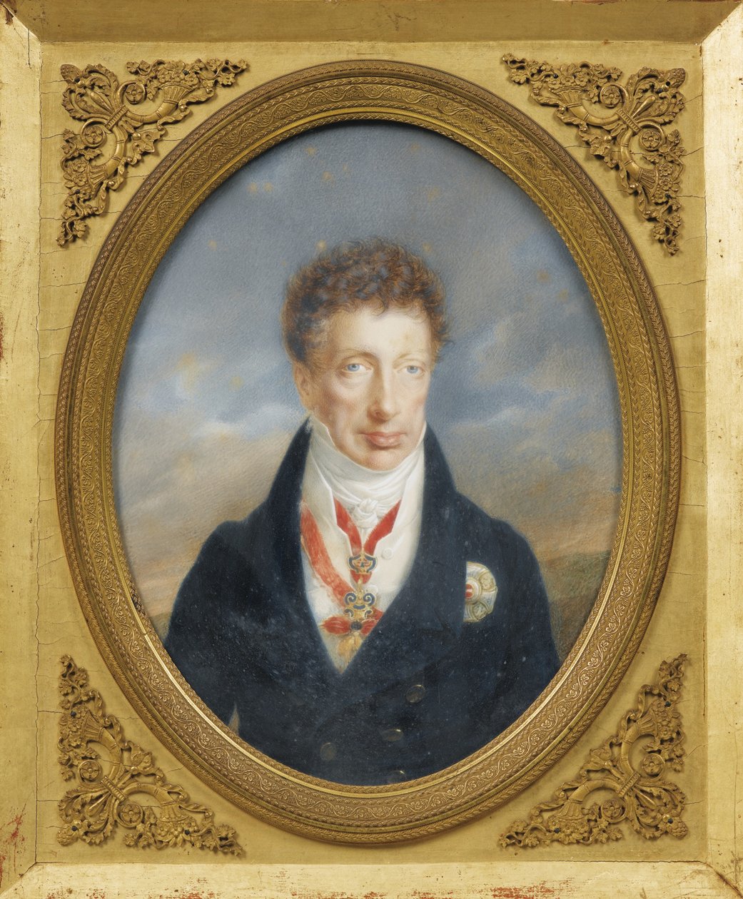 Arcyksiążę Karol Austriacki 1771-1847, książę cieszyński, ok. 1930 r. 1823 autorstwa Friedrich Johan Gottlieb Lieder