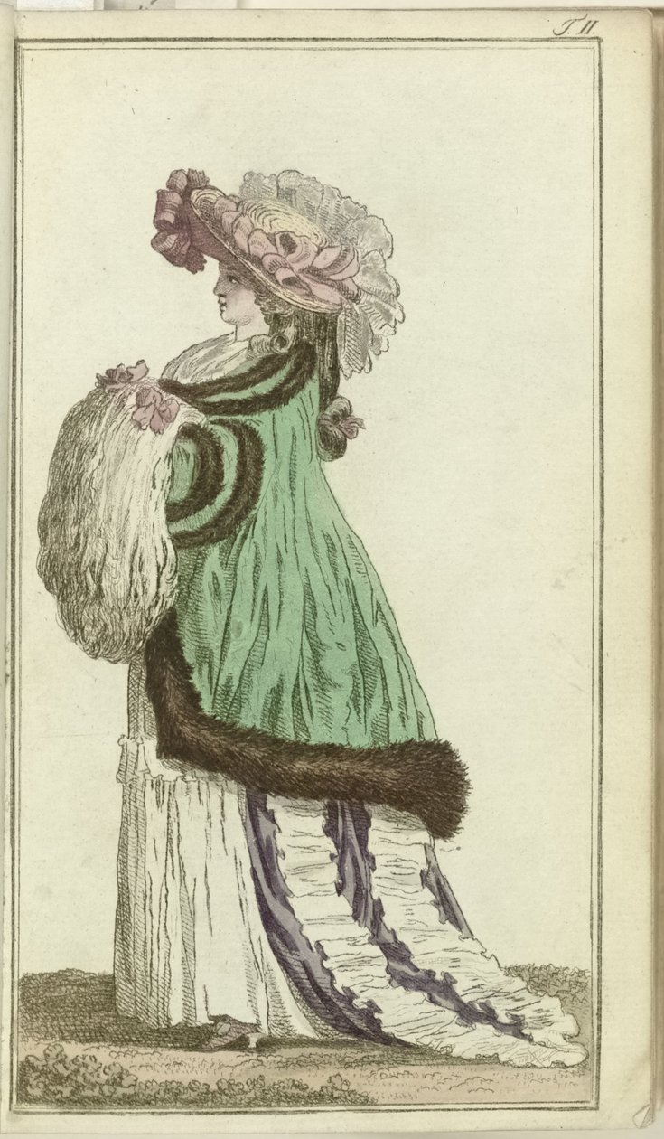 Journal of Luxury and Fashions 1786, tom I, T. 2 autorstwa Friedrich Justin Bertuch