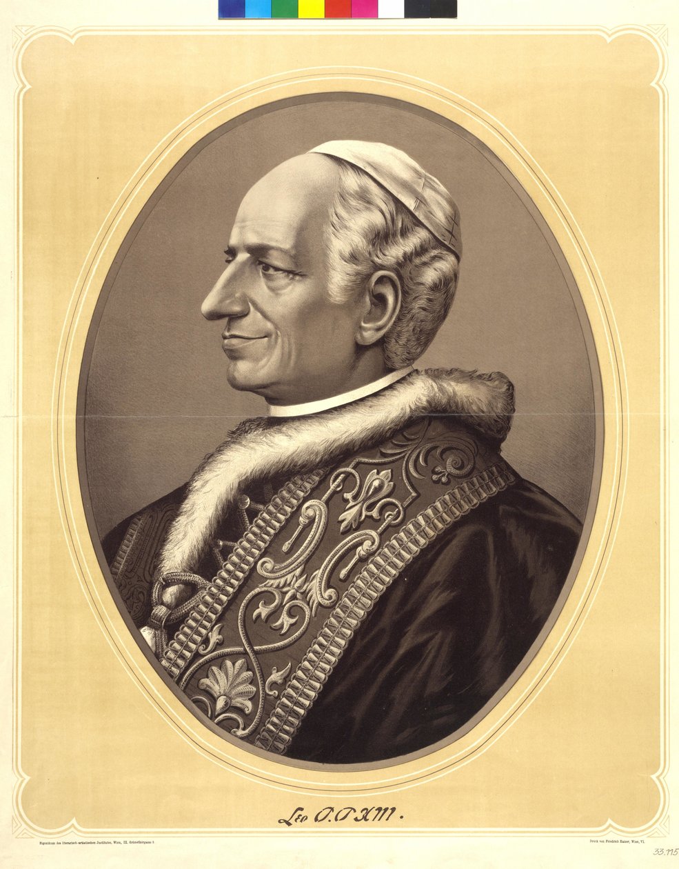Papież Leon XIII autorstwa Friedrich Kaiser