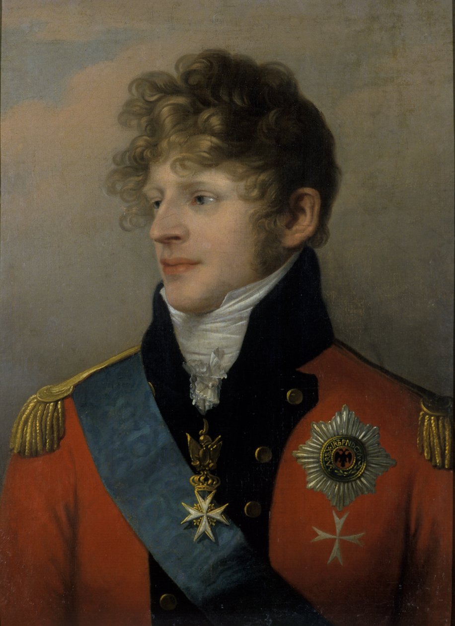 Książę August Sachsen-Gotha-Altenburg, 1807 autorstwa Friedrich Ludwig Theodor Doell