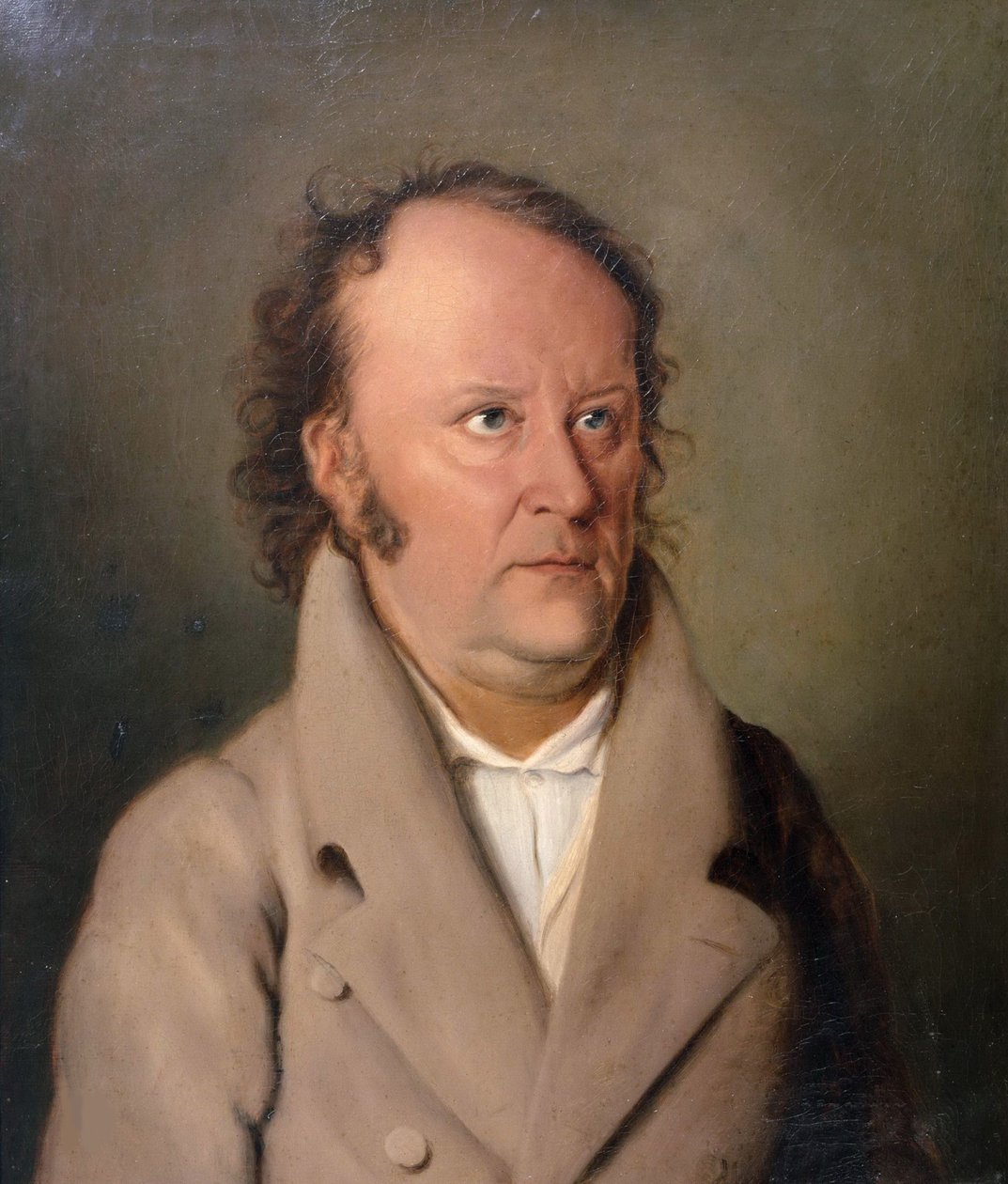 Portret pisarza Jean Paul 1763-1825, 1810. autorstwa Friedrich Meier