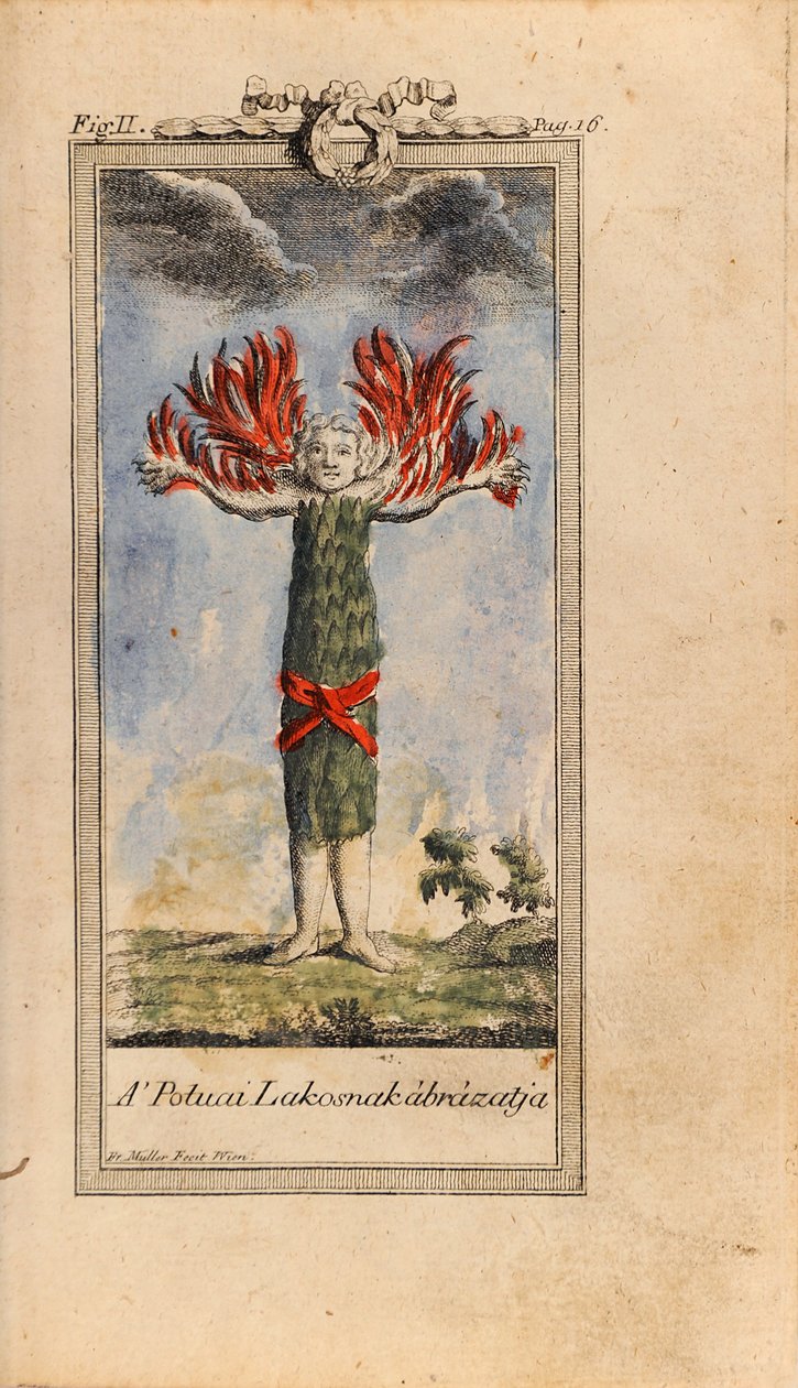 Ilustracja w Ludvig Holberg – Podróż Nielsa Klima do światowego podziemia autorstwa Friedrich Müller