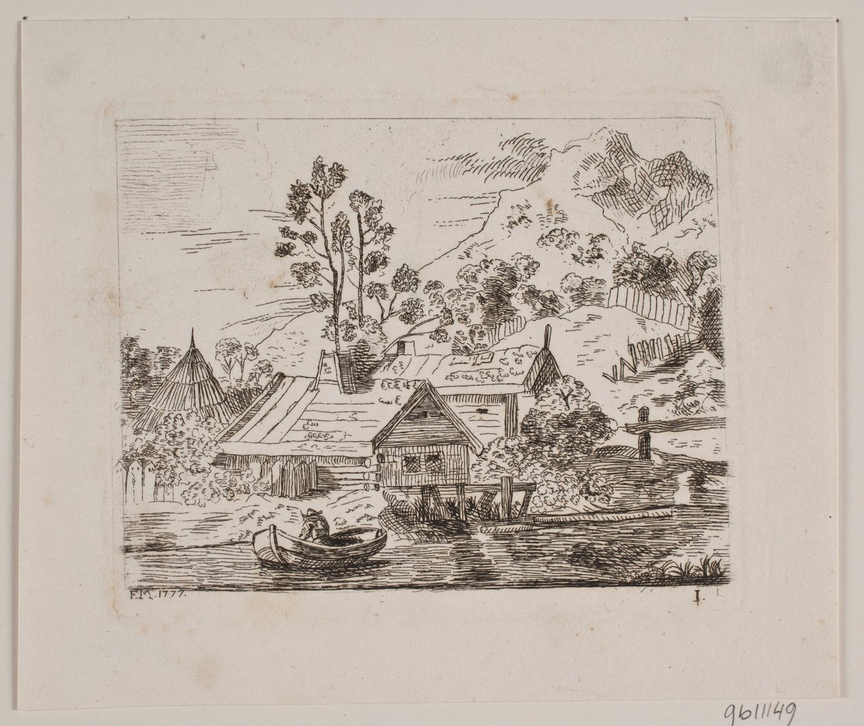 Obszar górski autorstwa Friedrich Münter