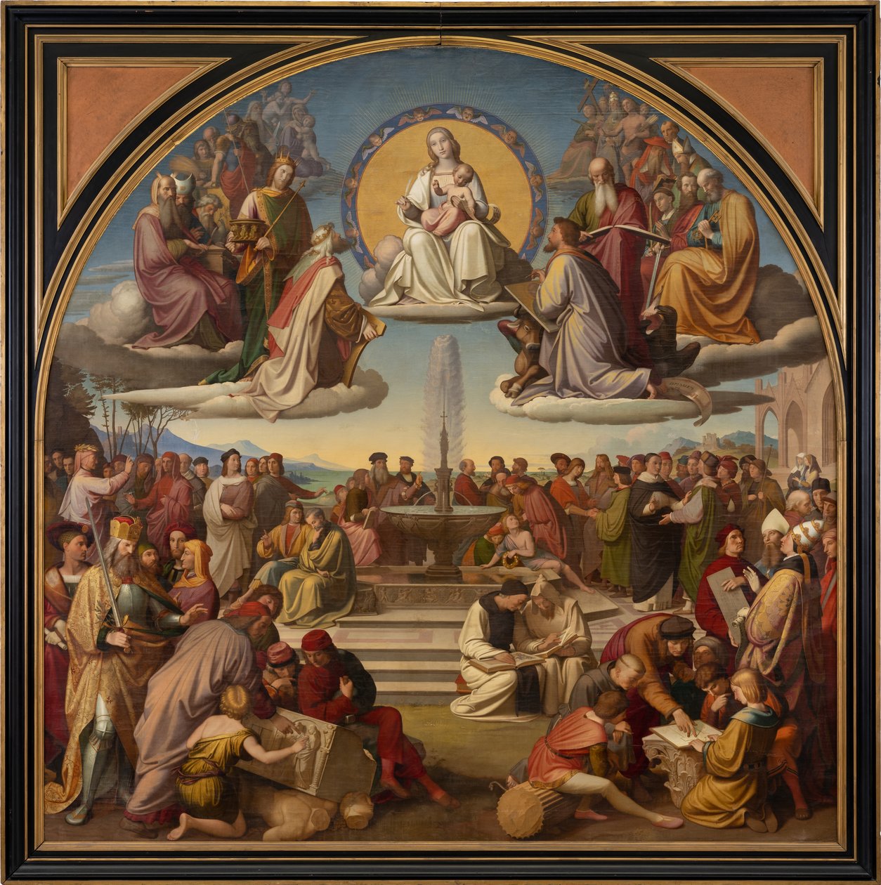 Triumf religii w sztuce autorstwa Friedrich Overbeck