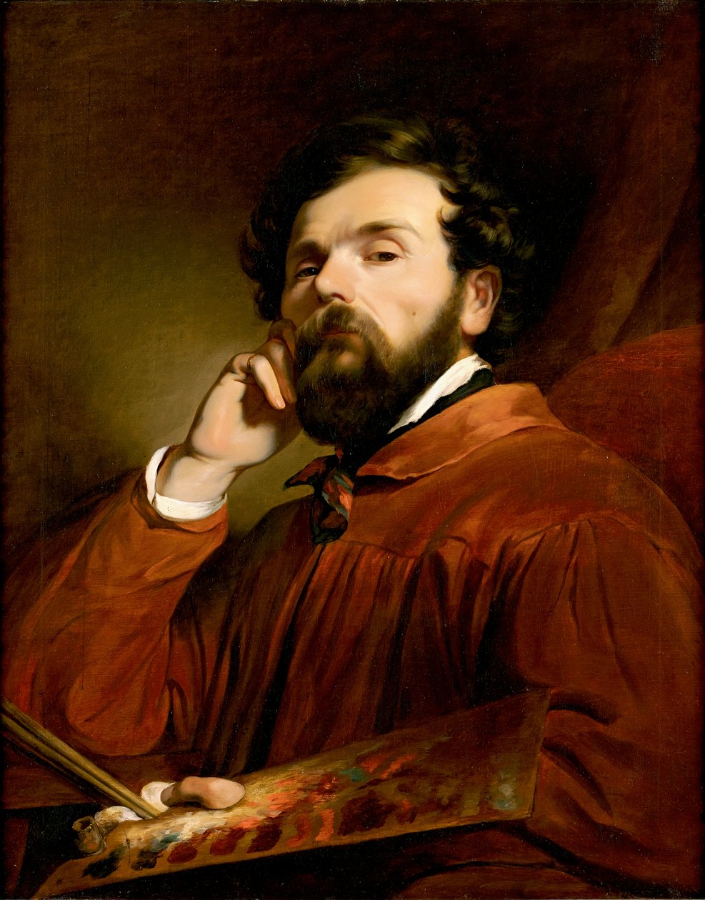 Autoportret, po 1846 r. autorstwa Friedrich Ritter von Amerling