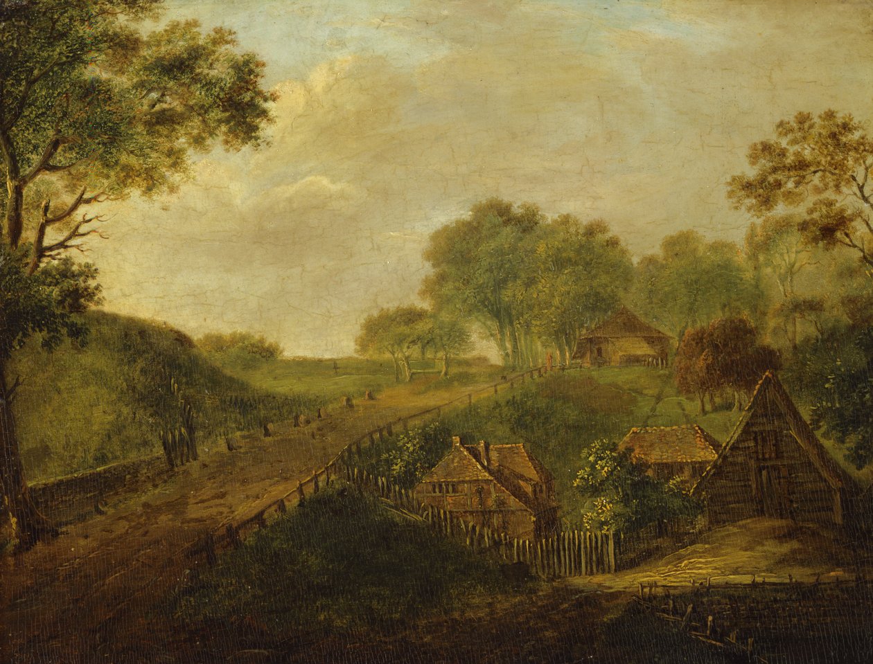 Bastion Vincenta, Hamburg autorstwa Friedrich Rosenberg