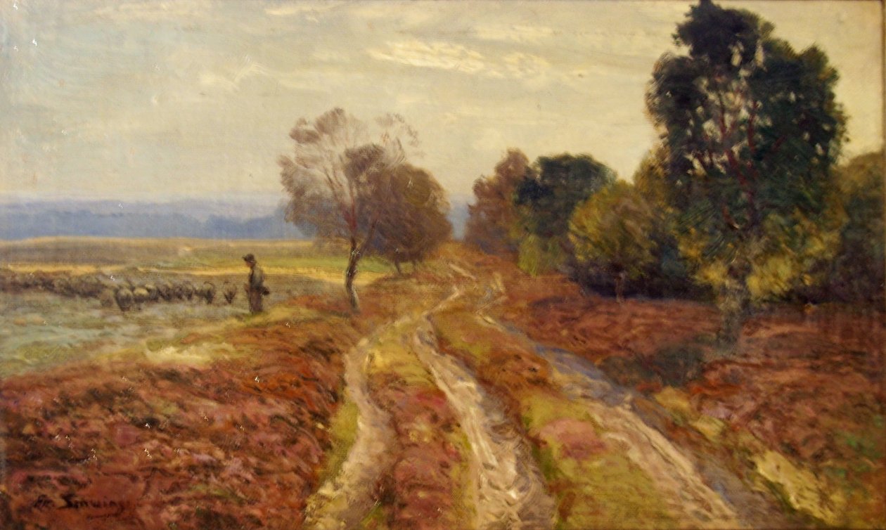 Heideweg autorstwa Friedrich Schwinge