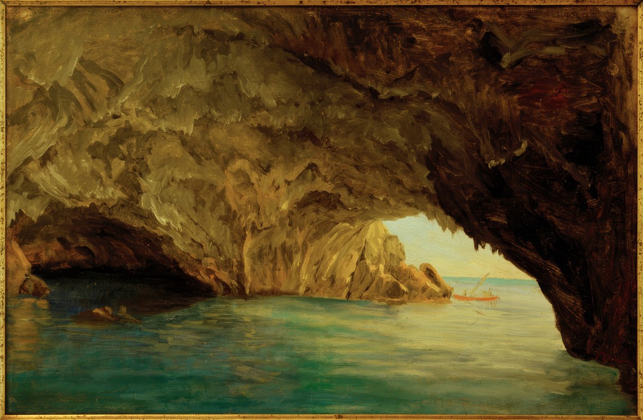 F.Thöming, Grotta na Capri autorstwa Friedrich Thöming
