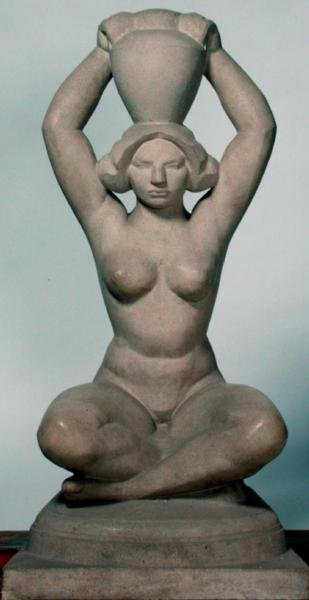 Nosiciel dzbanka, 1912 autorstwa Friedrich Wield