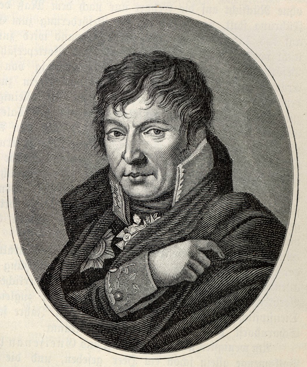 Generał Gerhard von Scharnhorst 1755-1813. autorstwa Friedrich Wilhelm Bollinger