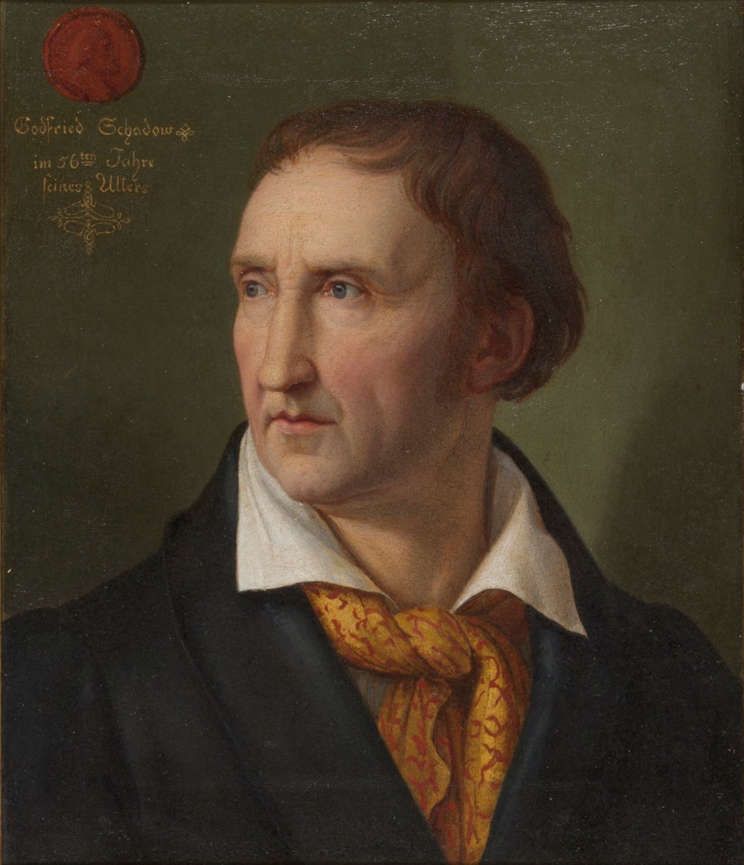 Portret Johanna Gottfrieda Schadowa 1764-1850, 1819. autorstwa Friedrich Wilhelm von Schadow