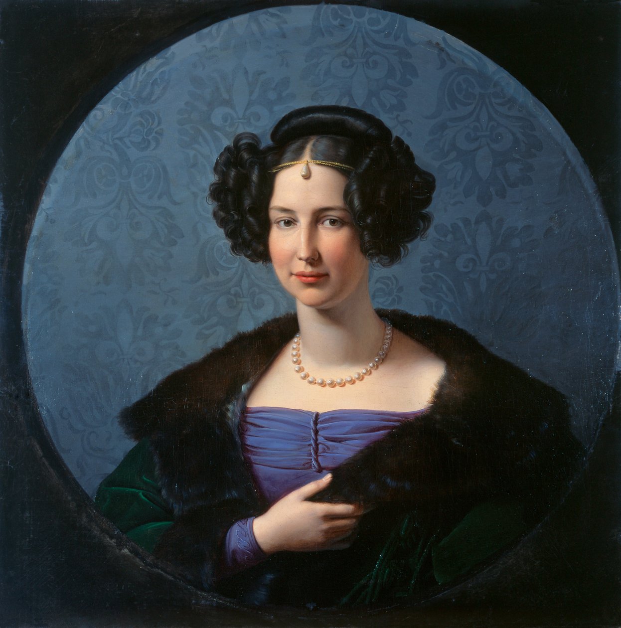 Księżniczka Luise z Anhalt-Bernburg 1799-1882, ok. 1930 r. 1840 autorstwa Friedrich Wilhelm von Schadow