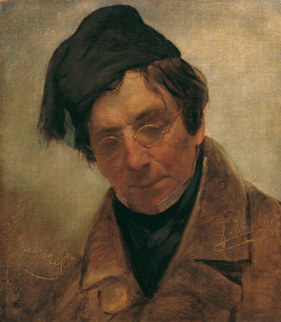Rzeźbiarz Pompeo Marchesi autorstwa Friedrich von Amerling